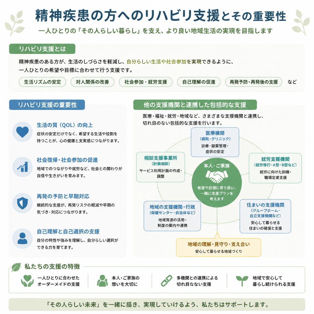 精神疾患に対するアプローチ